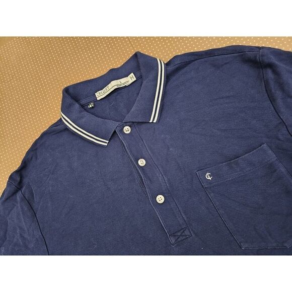 Criquet Polo Shirt Womens Large Blue Casual Golf Preppy Polo Shirt Lightweight - Picture 4 of 11